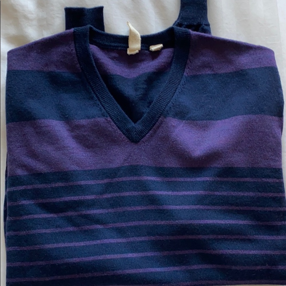 89 Cullen Men’s Merino Wool VNeck Sweater XL - Picture 5 of 6